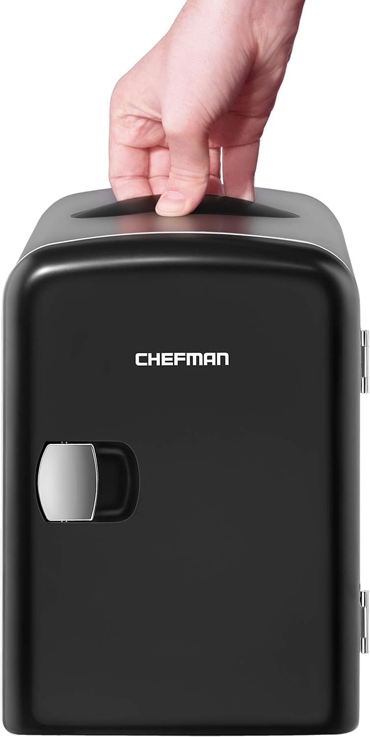Black Portable Mini Fridge 4-liter F424