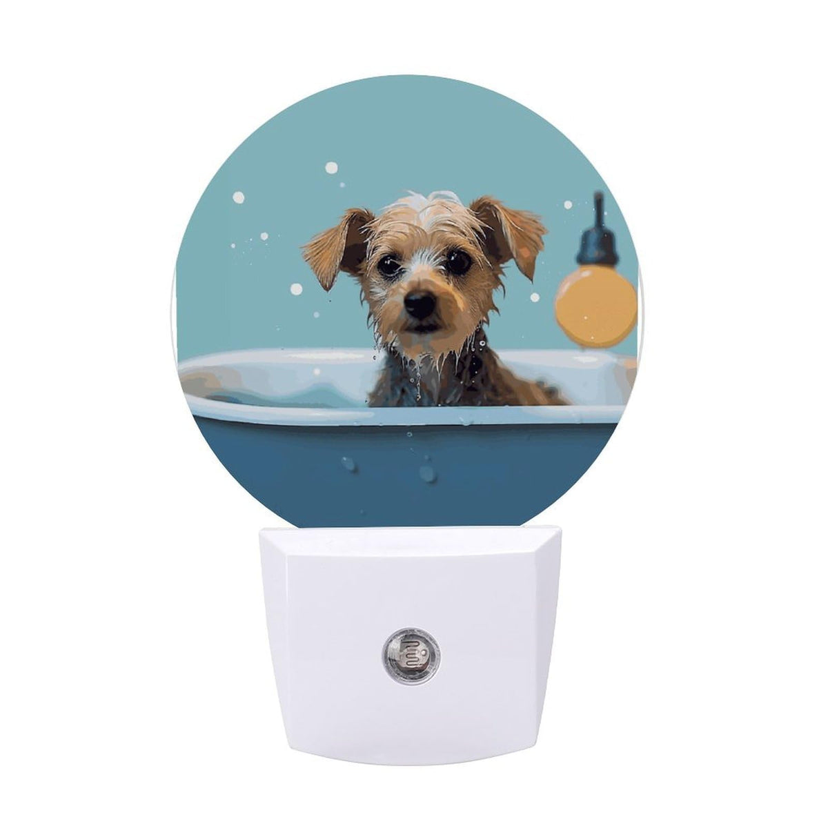 Dog in Bathtub Night Light Smart Sensor C70167