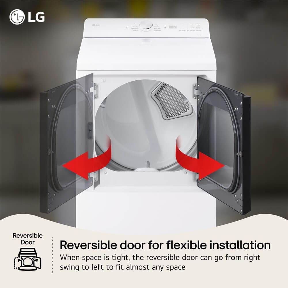 7.3 cu. ft. Electric Dryer with Wi-fi in Alpine White U6728