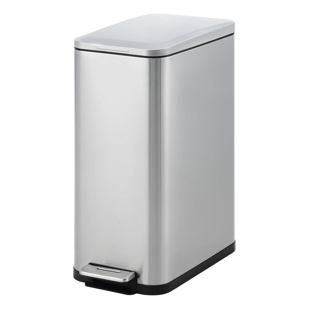 50L Slim Stainless Steel Kitchen Trash Can R152273