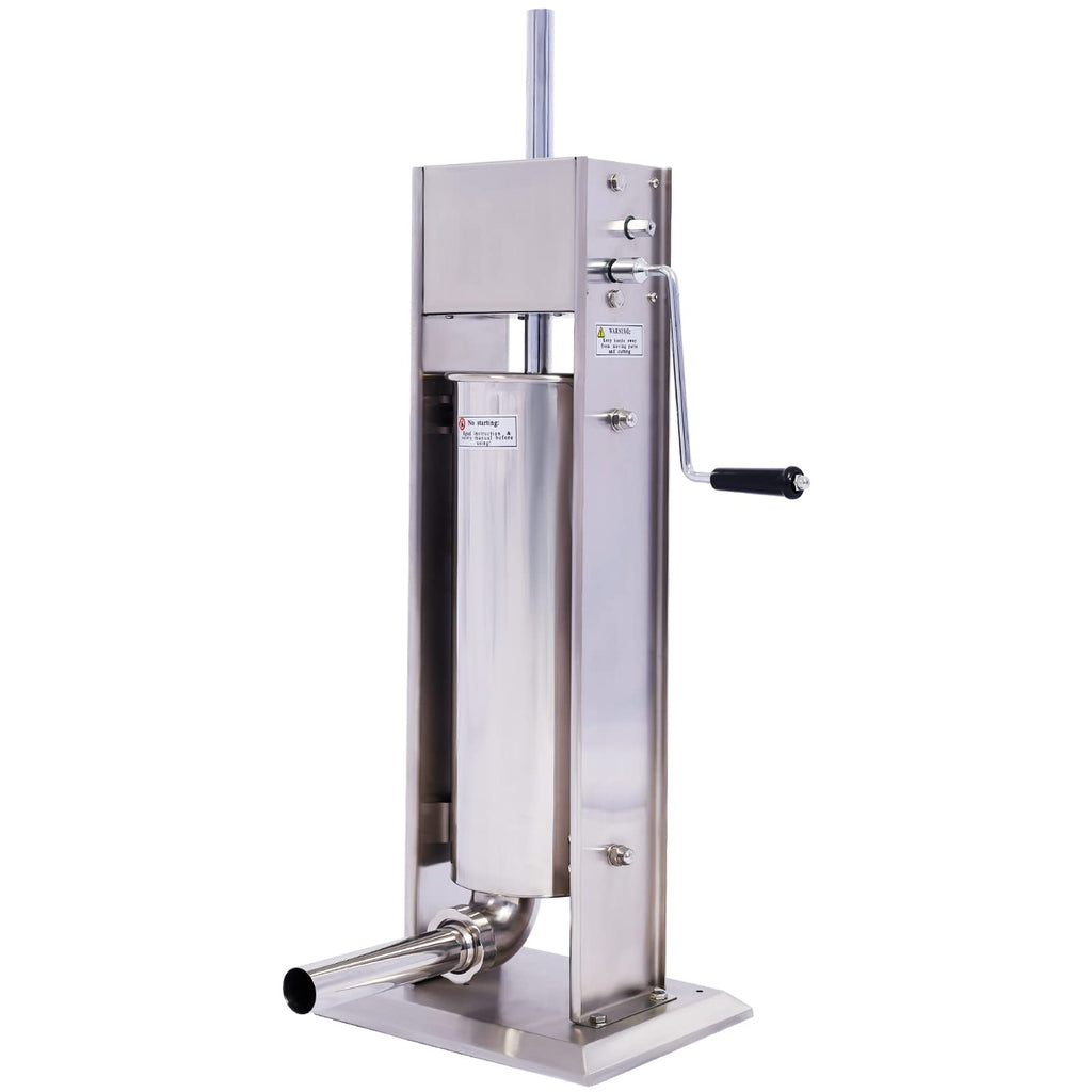 Stainless Steel 15LB Dual Speed Vertical Manual Sausage Stuffer M188104