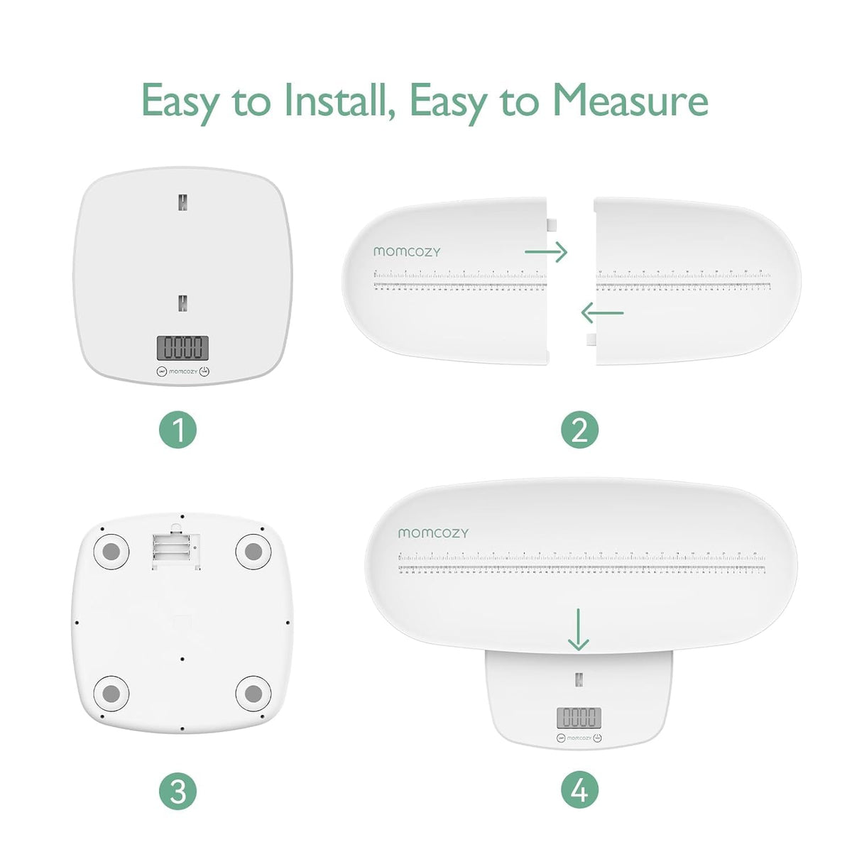 Baby Scale with Removable Tray Q1354