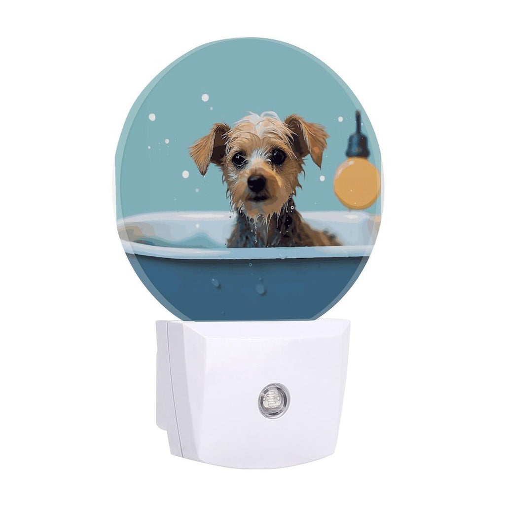 Dog in Bathtub Night Light Smart Sensor C70167