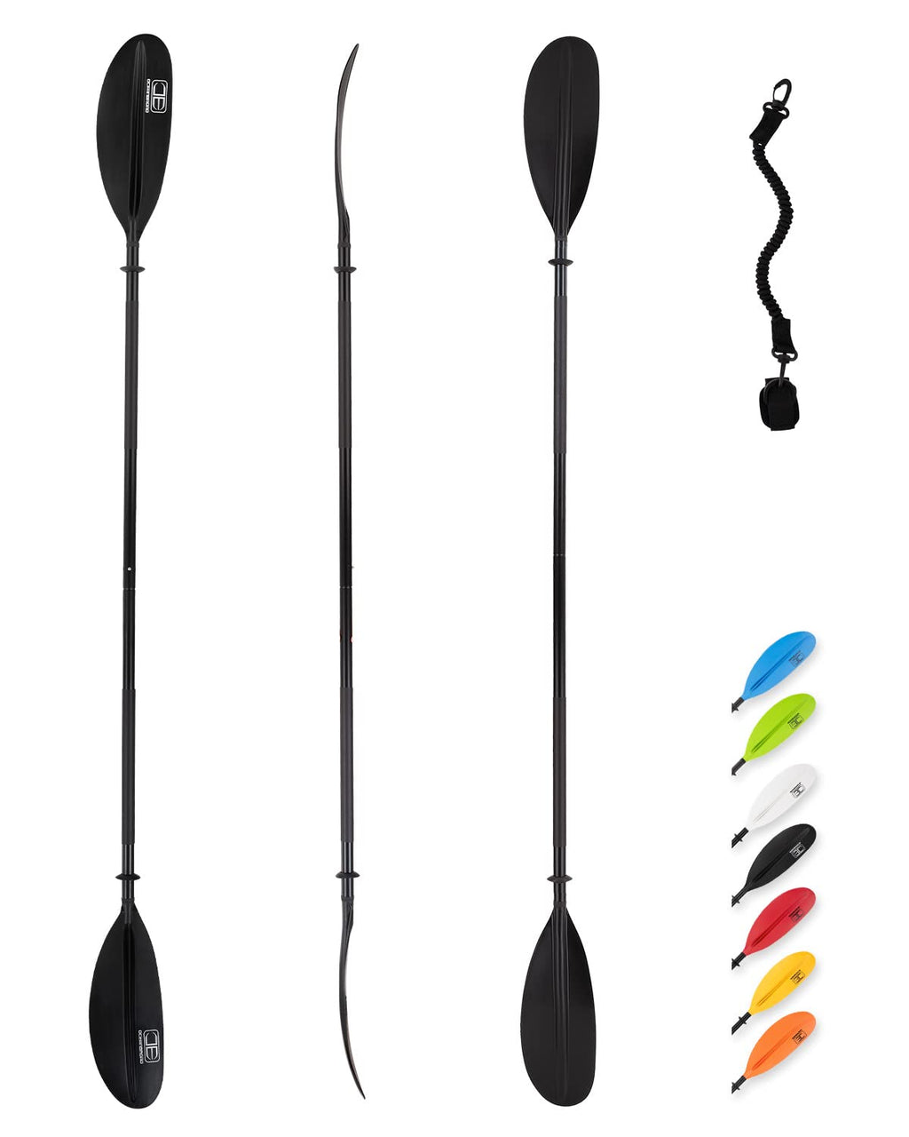Kayak Paddle with Paddle Leash B72059