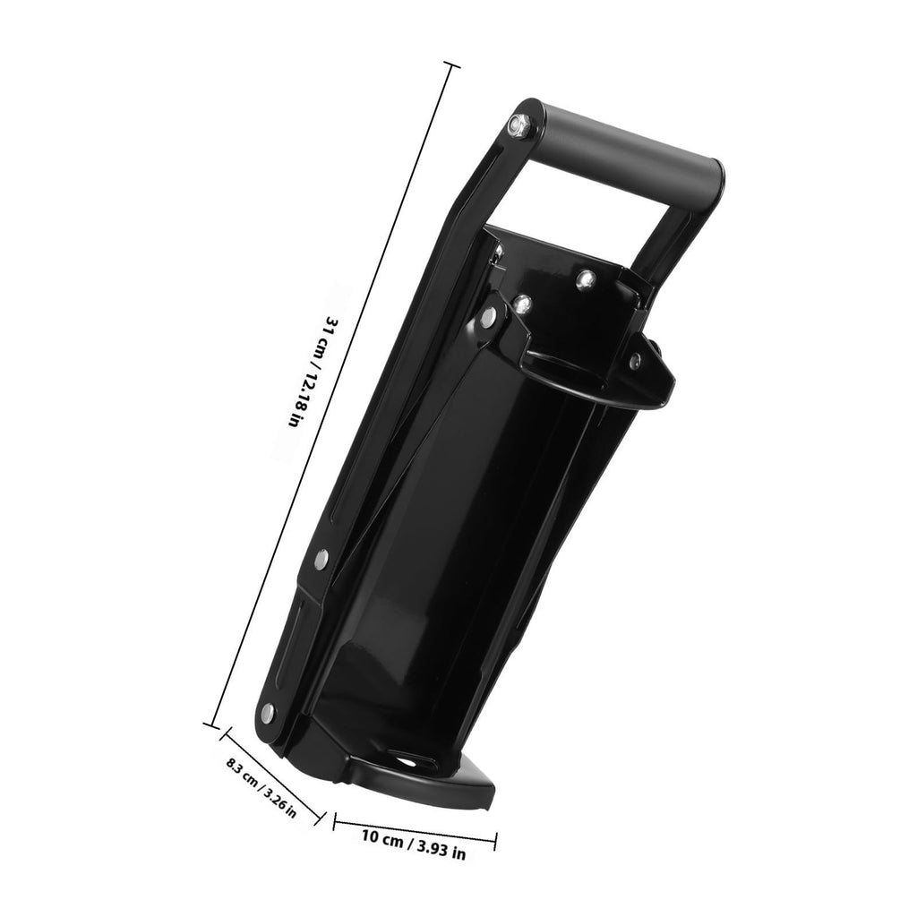 Stainless Steel Wall Mounted Can Crusher with Bottle Opener N99573