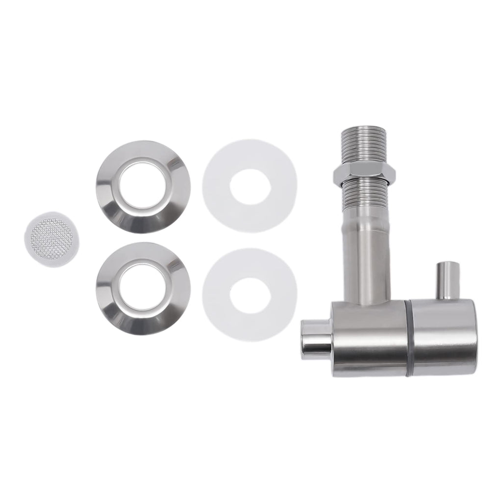 304 Stainless Steel 28L Sealed Lid Faucet Milk Can S64658