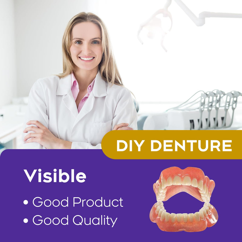 DIY Denture Kit for Upper & Lower Teeth G2362