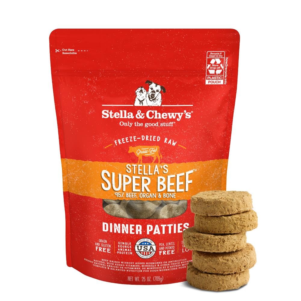 Freeze-Dried Raw Beef Grain-Free Dog Food 25 oz F82668