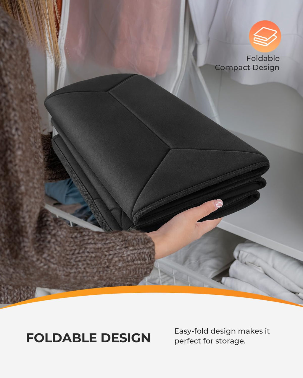 Full Body Massage Mat with Heat, 10 Motors Vibration N18430
