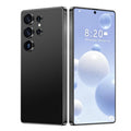 Unlocked 4G Smartphone 6.6" HD Display 4GB+32GB Dual SIM Android 12.0 Black E6888