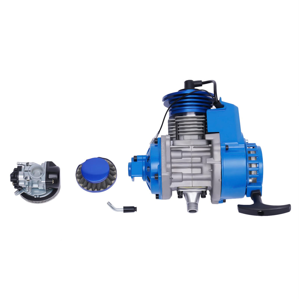 49CC 2-Stroke Air-Cooled Single Cylinder Engine Kit F9630