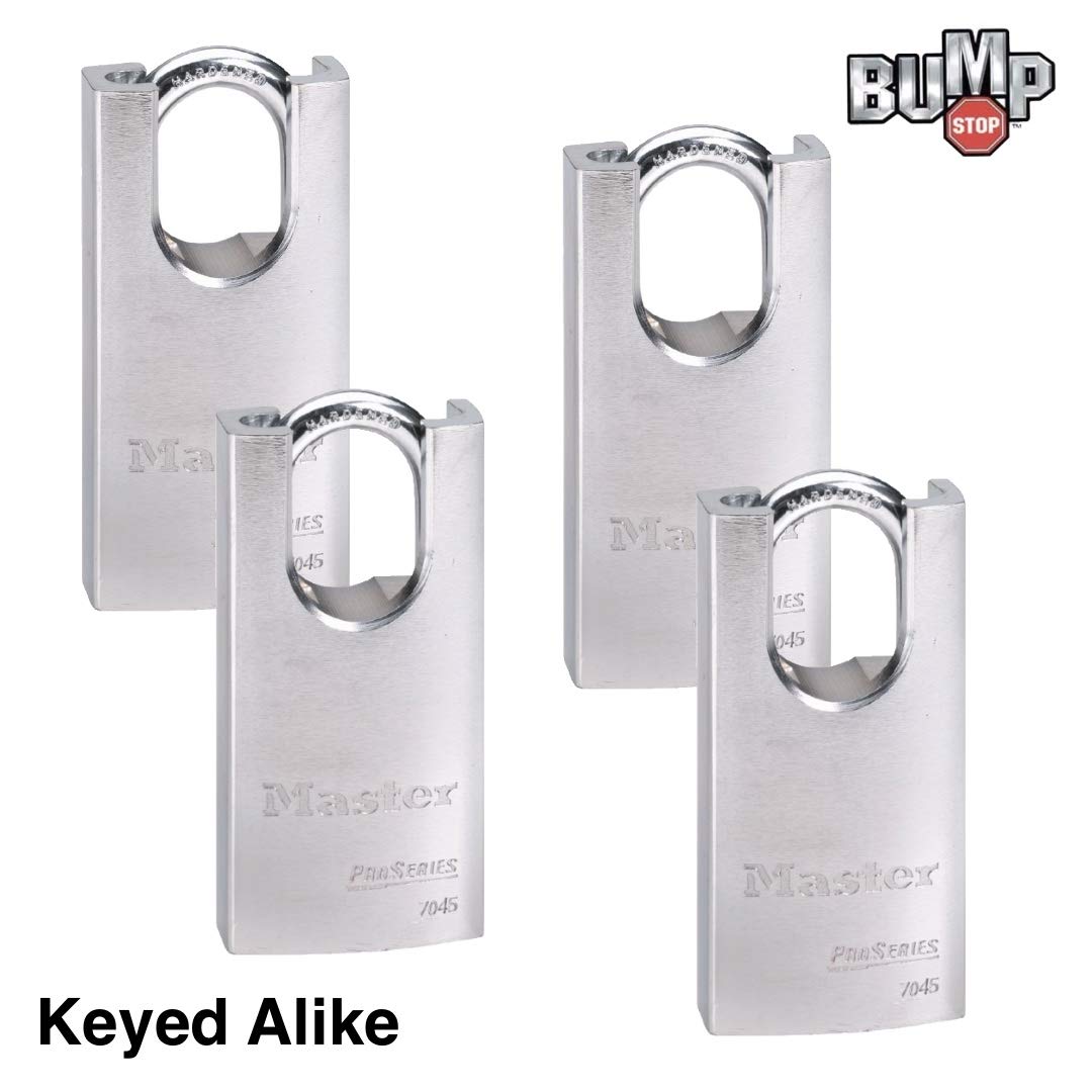 High Security Padlocks with 8 Keys I898