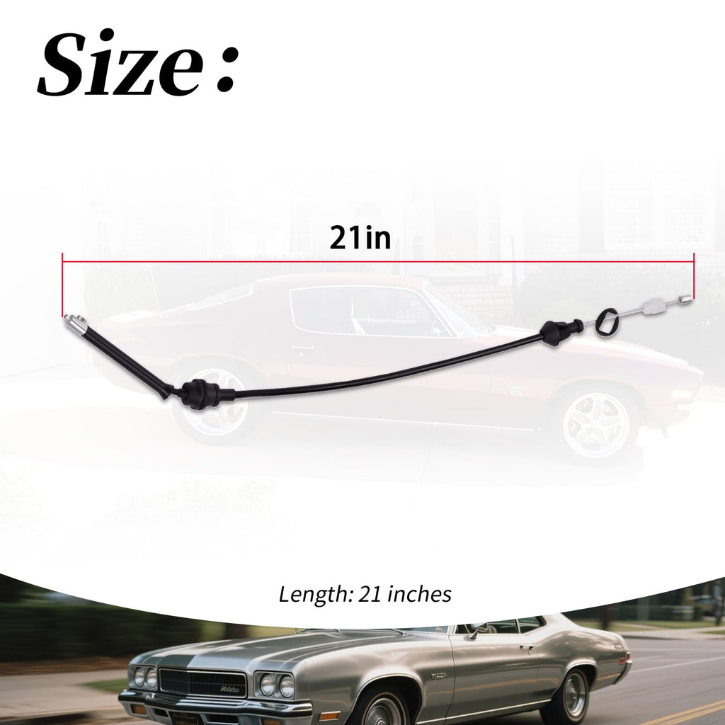 21in Carburetor to Accelerator Lever Throttle Cable J52812