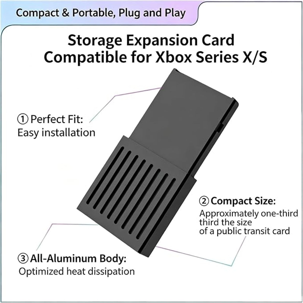 M.2 Hard Drive Expansion Card Enclosure 512G SSD Included D640635