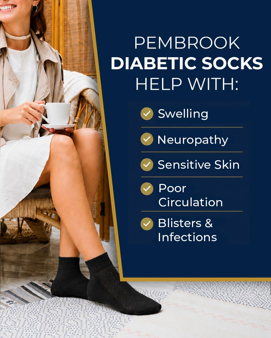 Non Binding Ankle Socks 6 Pairs T244026