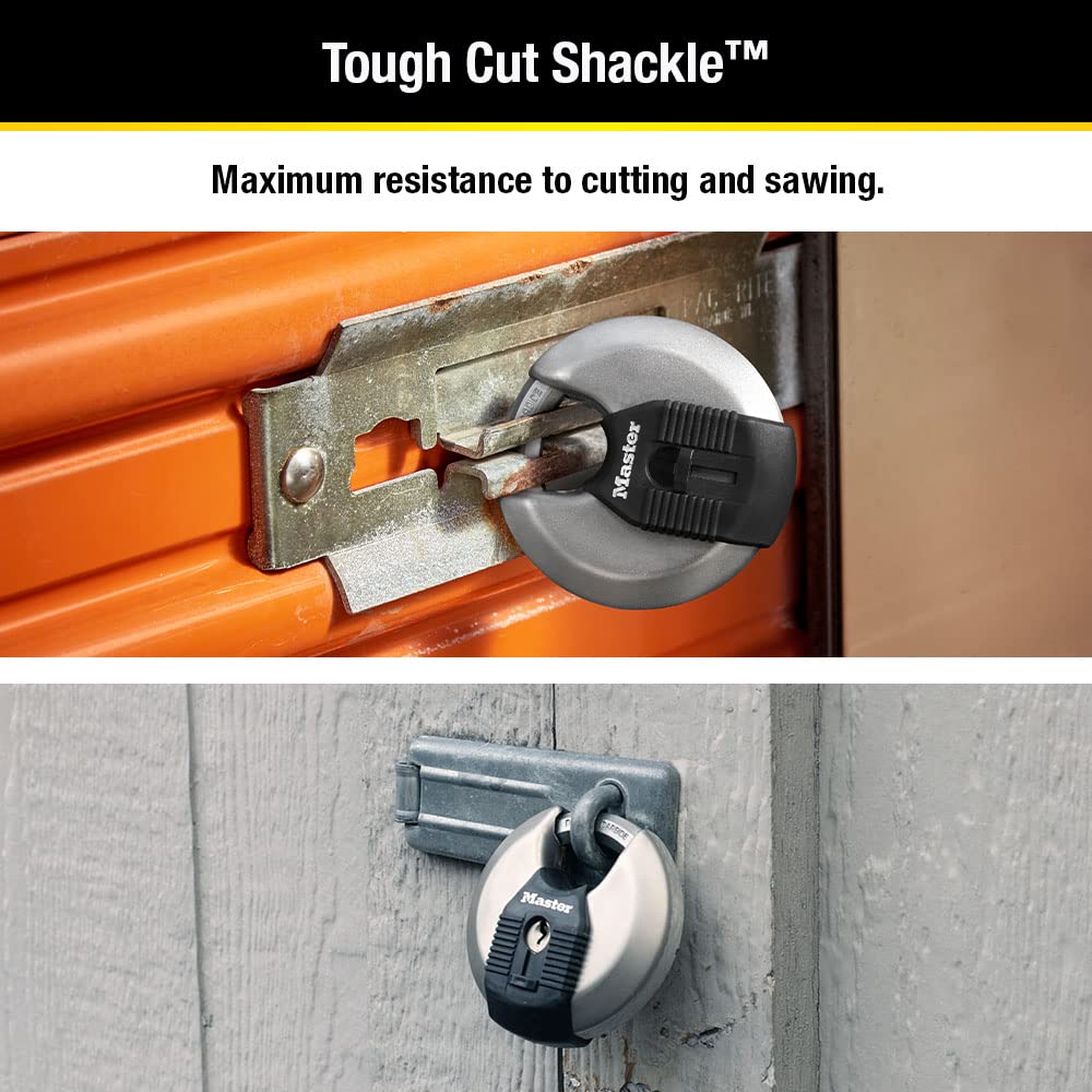 Stainless Steel Disc Padlock K14324