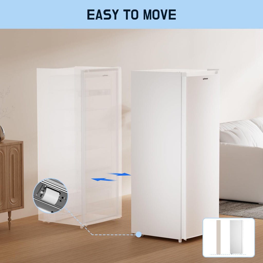 7.0 Cu.Ft Upright Freezer White H26453