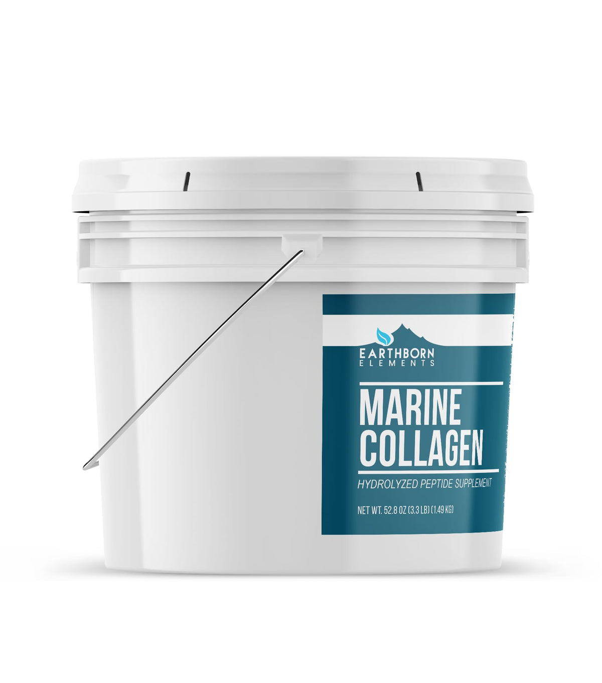 Hydrolyzed Marine Collagen Peptides Powder Dietary Supplement 52.8 Ounce L9009