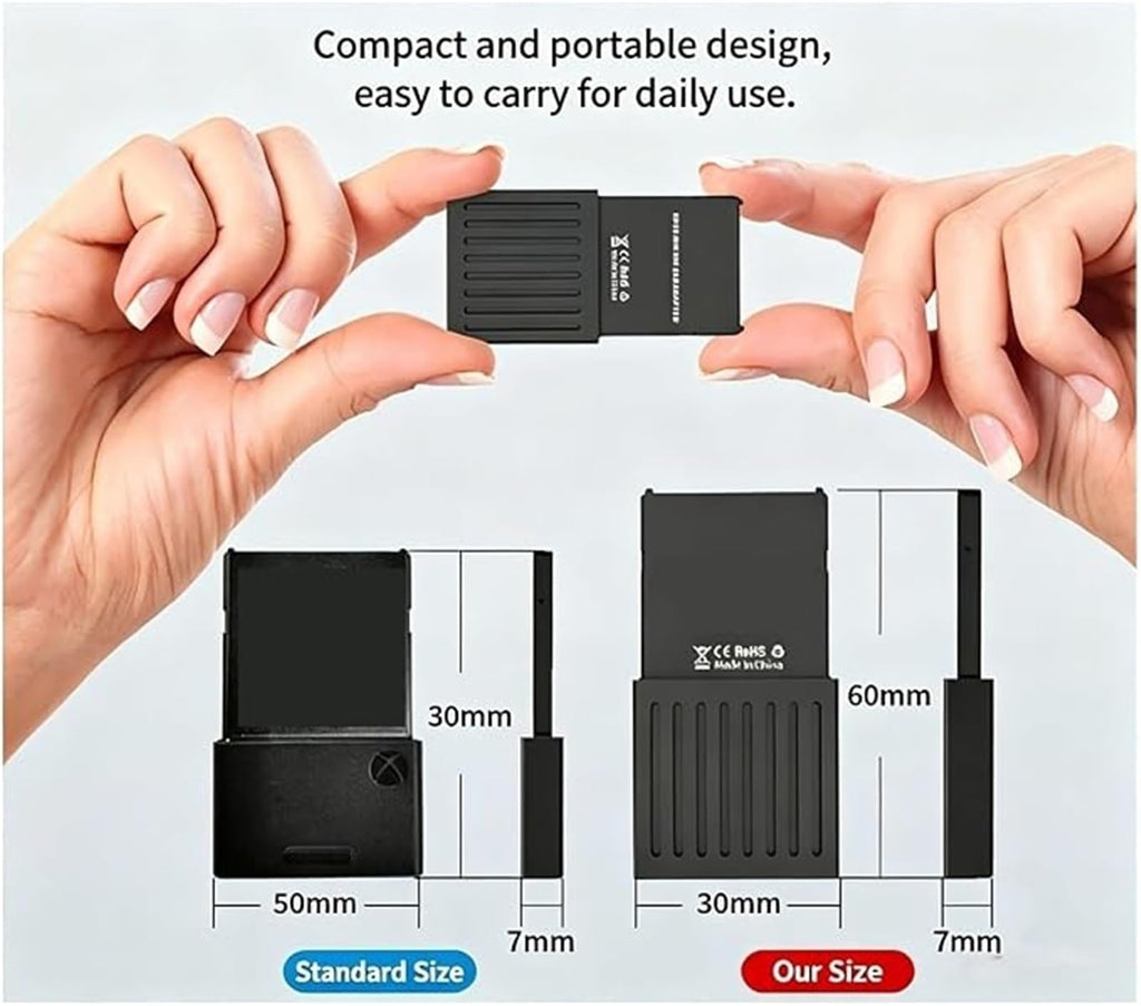 M.2 Hard Drive Expansion Card Enclosure 512G SSD Included D640635