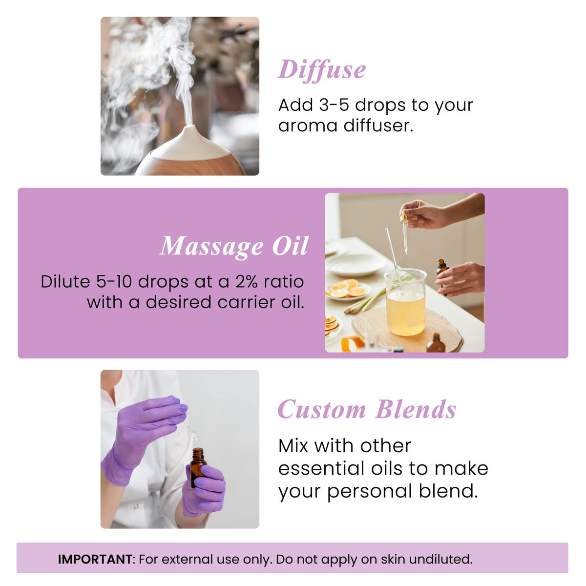 Lavender and Cedarwood Essential Oils 2 x 4 Fl Oz X29230