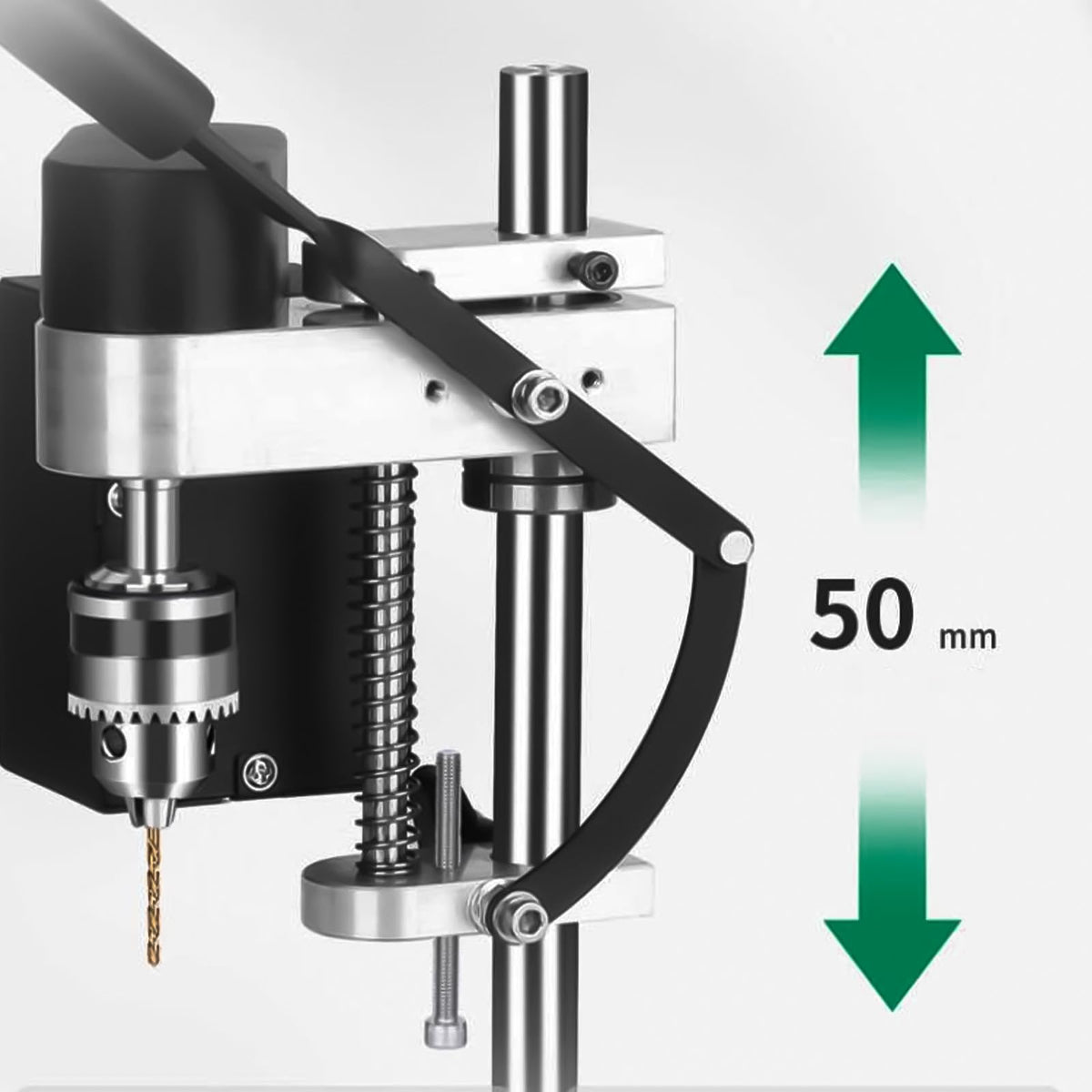 Benchtop Drill Press 0.6-6mm B10 Chuck 7-Speed Adjustable Electric Y248418