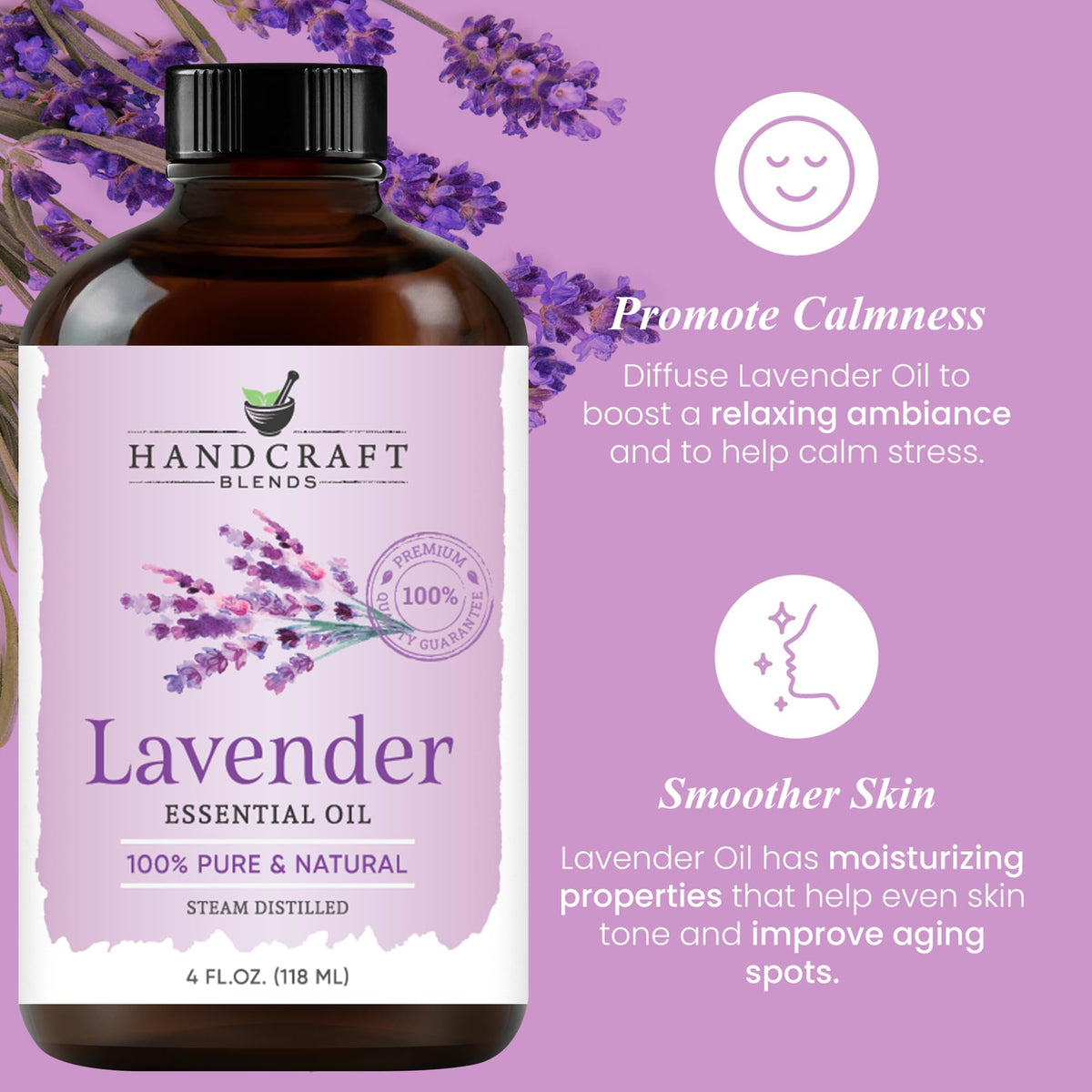 Lavender and Cedarwood Essential Oils 2 x 4 Fl Oz X29230