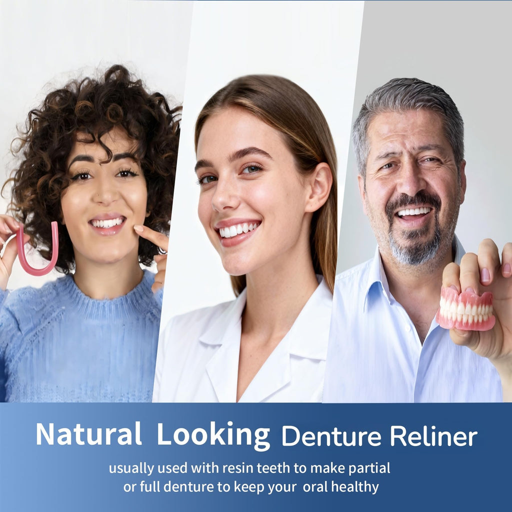 Boil & Fit Denture Reliner Kit for Full or Partial Denture U90449