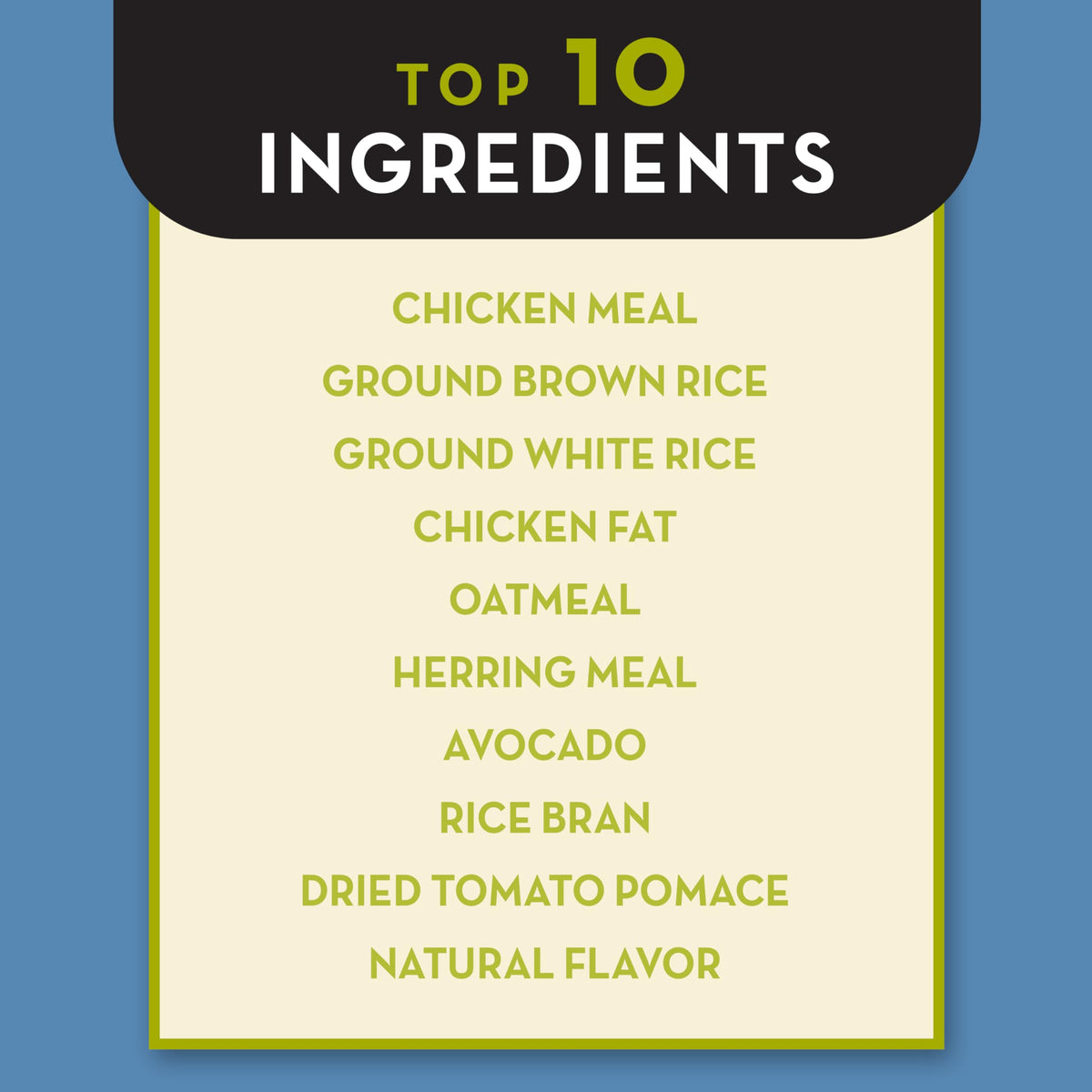 Natural Chicken Meal & Brown Rice Dry Puppy Food 15 lb E179522