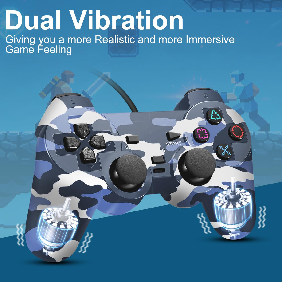 2 Packs Wired Controller U148