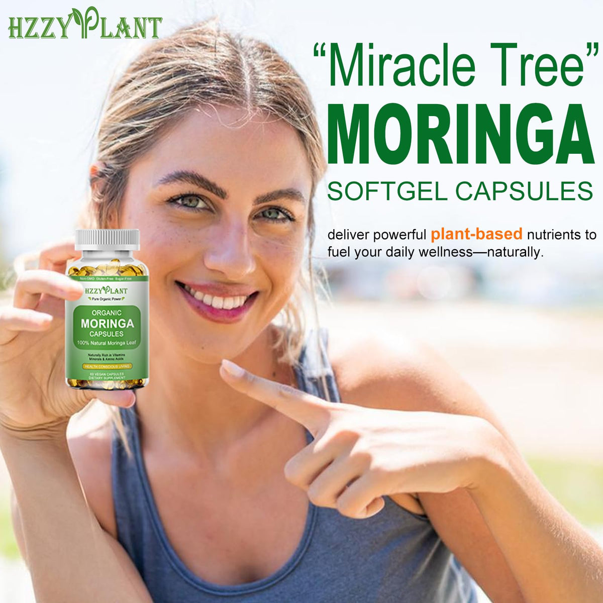 Moringa Softgel Capsules W774