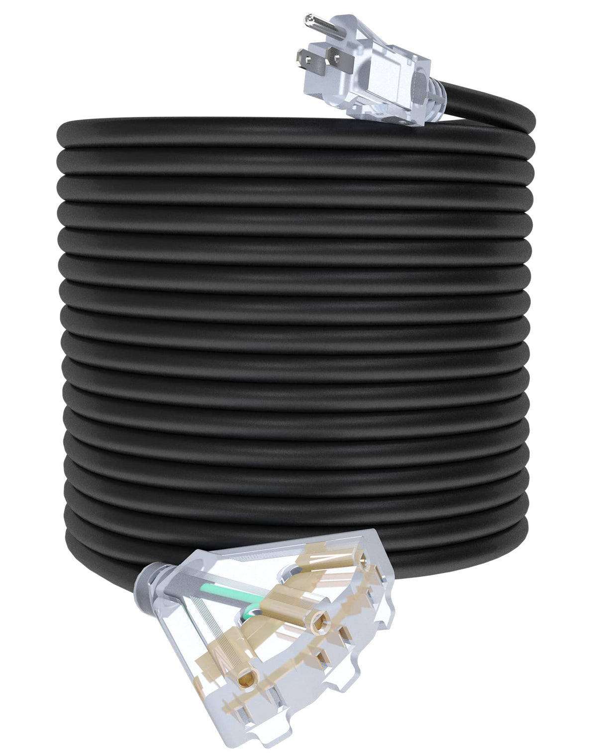 100Ft 12 Gauge Extension Cord with 3-Outlets K731696