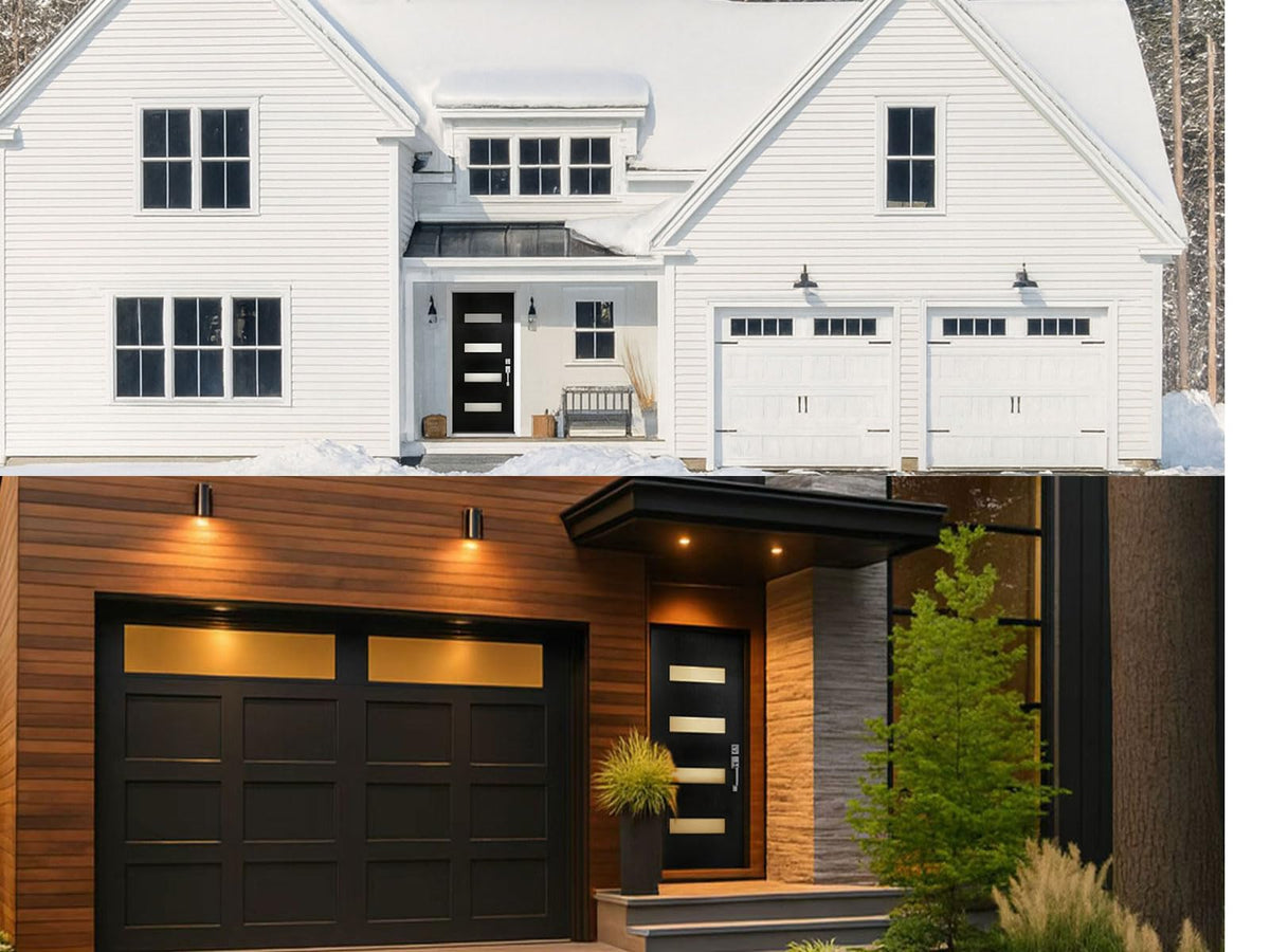 Fiberglass Door with Frosted Glass N99938