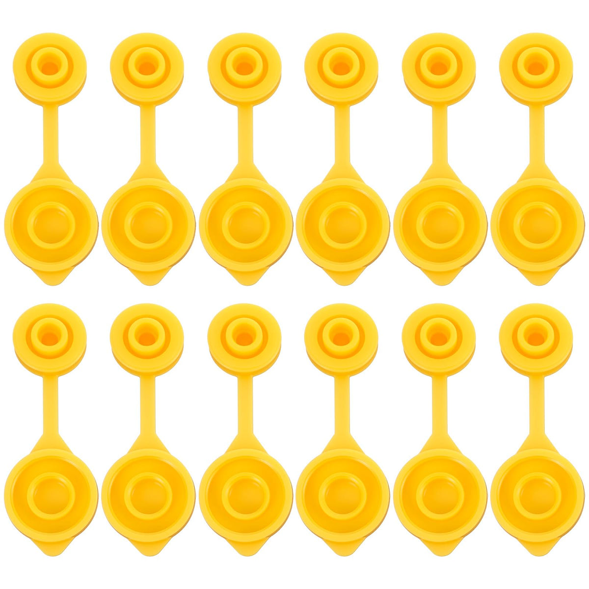 12PCS Yellow Gas Can Vents Y571