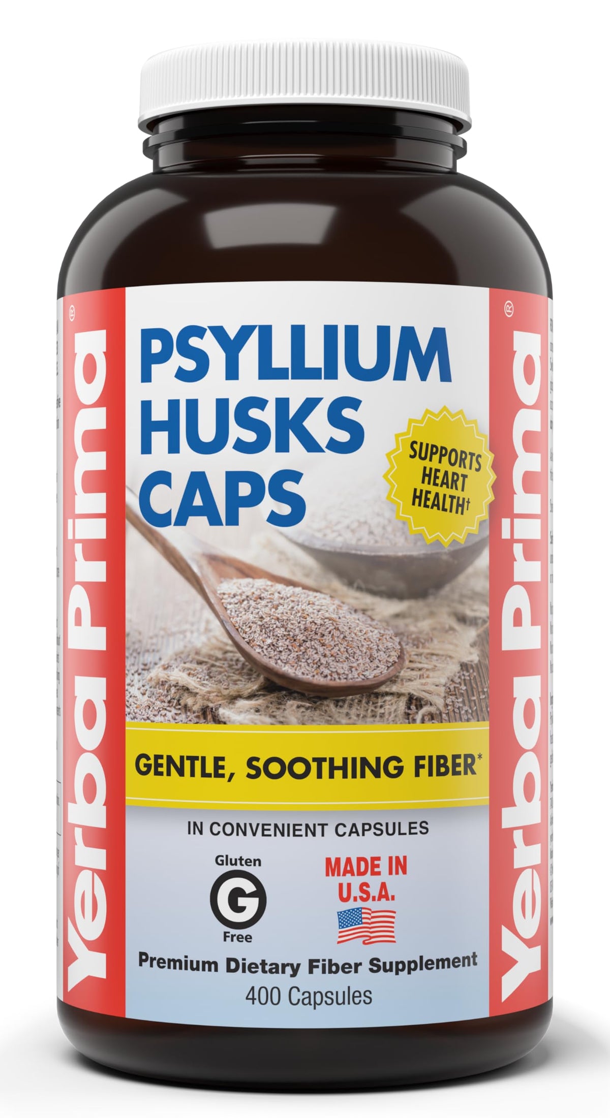 Psyllium Husks Caps 400 Capsules T1987
