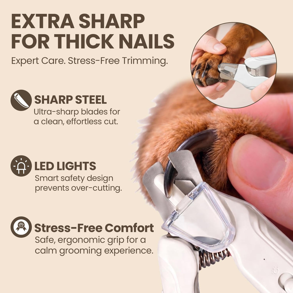 2-in-1 Dog & Cat Nail Clipper and Grinder with Light M167