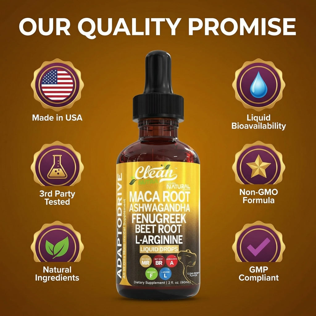 Organic Maca Root Liquid Drops with Ashwagandha and Fenugreek C966436