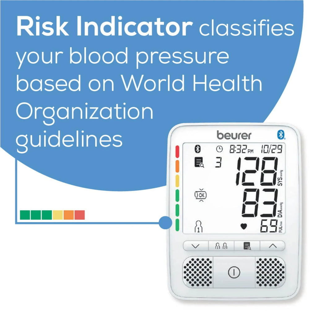 Upper Arm Blood Pressure Monitor with Bluetooth and Talking Function G5459