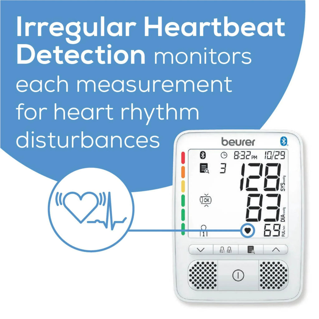 Upper Arm Blood Pressure Monitor with Bluetooth and Talking Function G5459