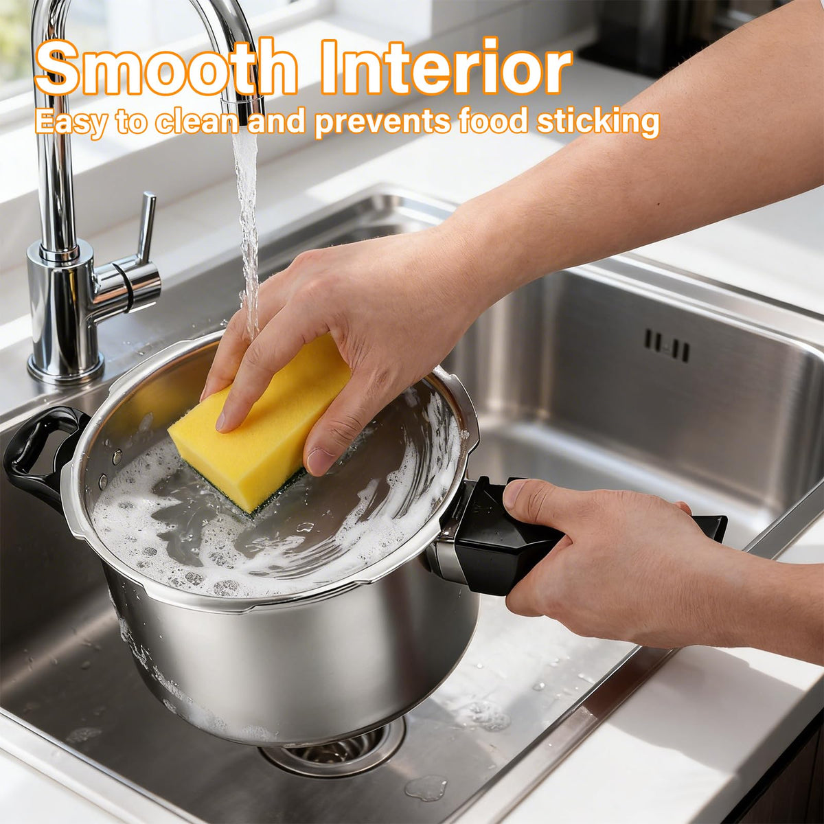 4.2 Quart Aluminum Stovetop Pressure Cooker V75654