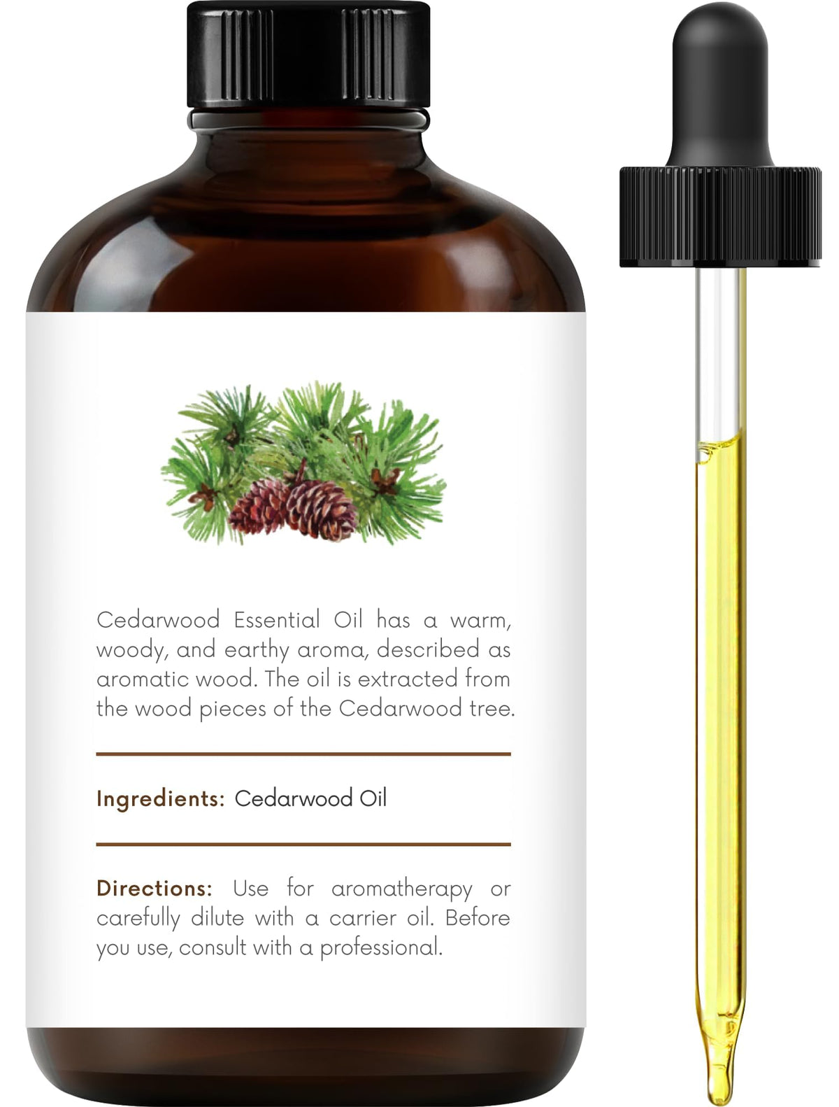 Lavender and Cedarwood Essential Oils 2 x 4 Fl Oz X29230