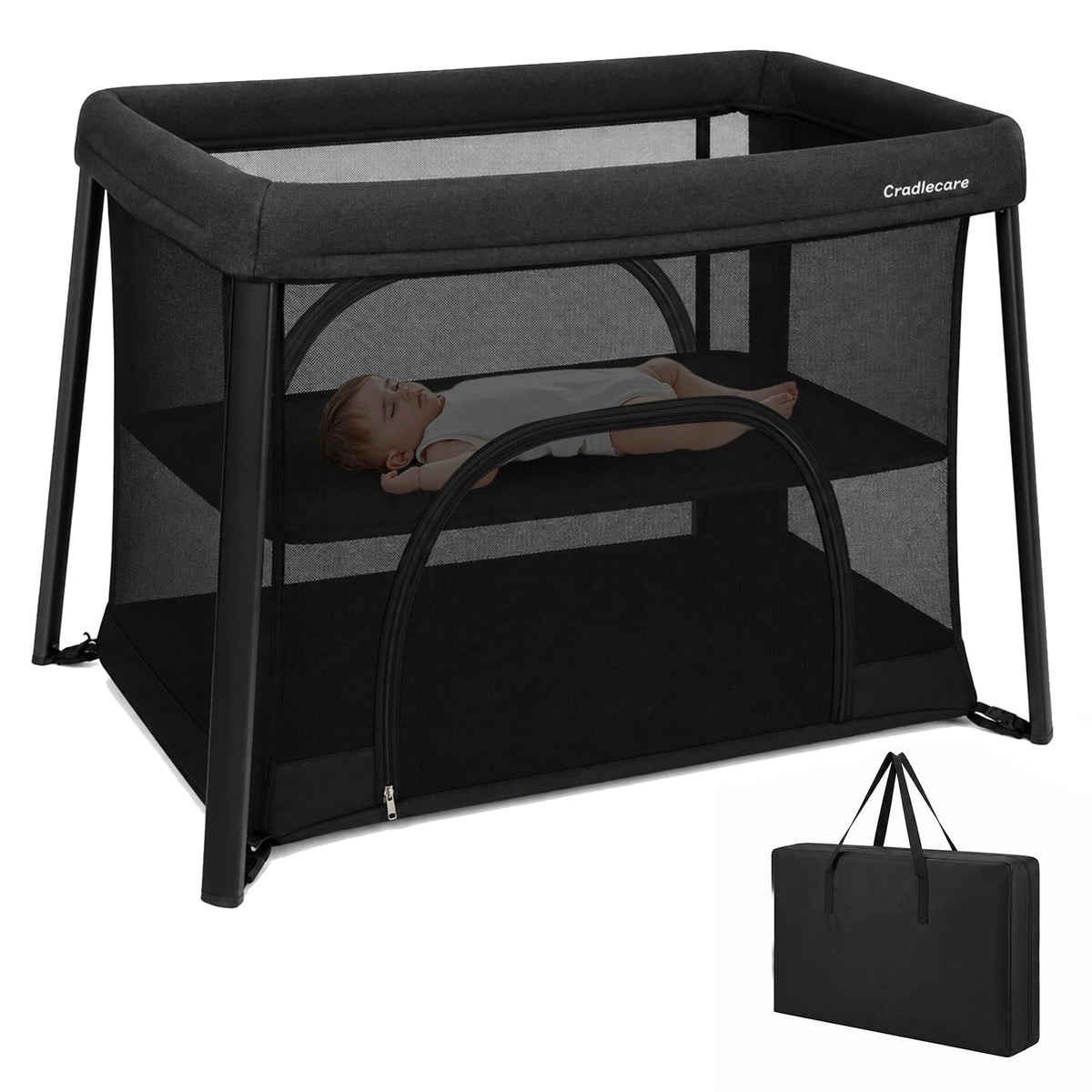 Portable Playpen with Bassinet F22817