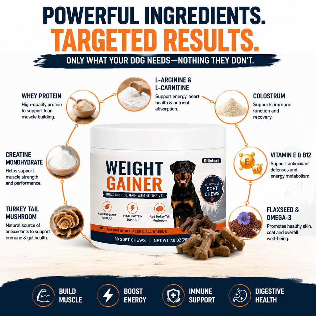 High Calorie Dog Weight Gainer Chews G30340