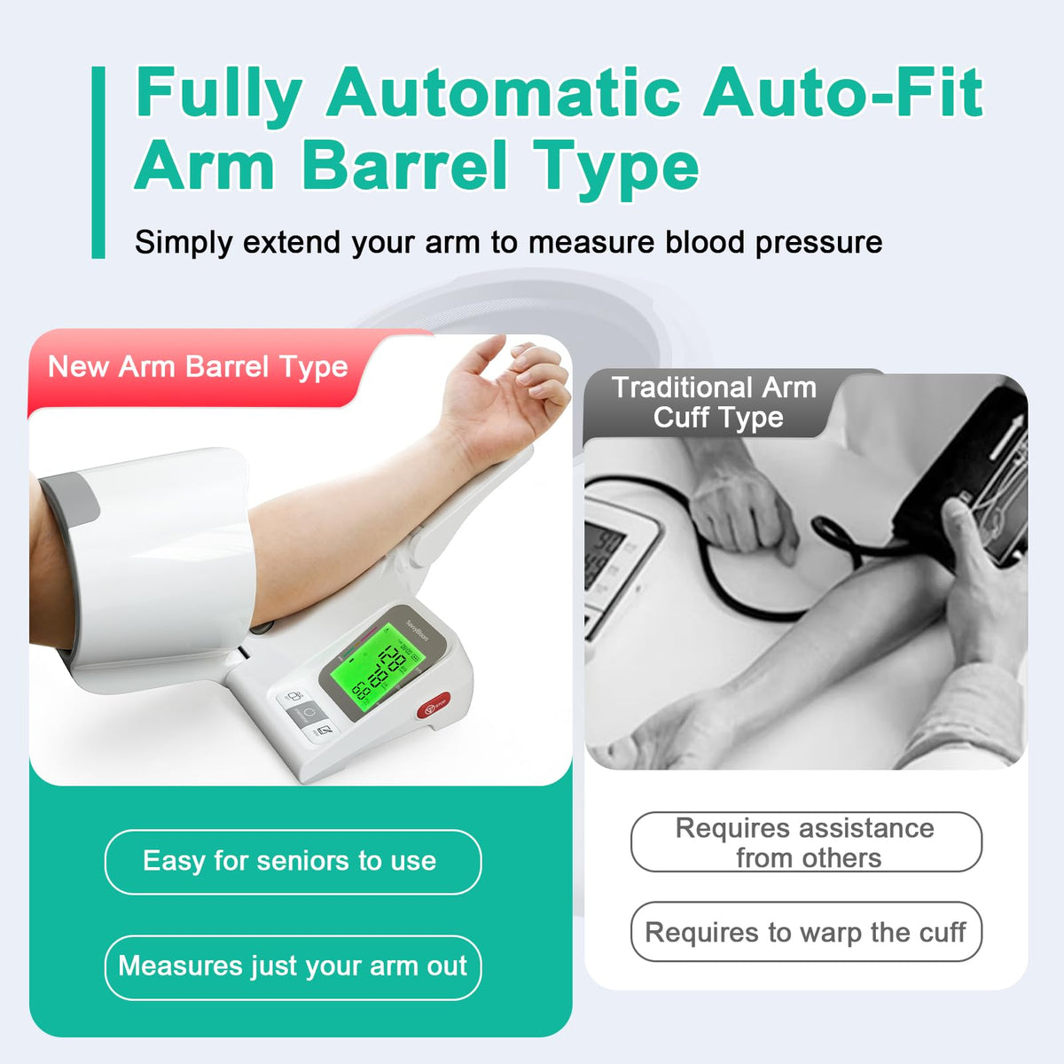 Upper Arm Blood Pressure Monitor XL Cuff U86807