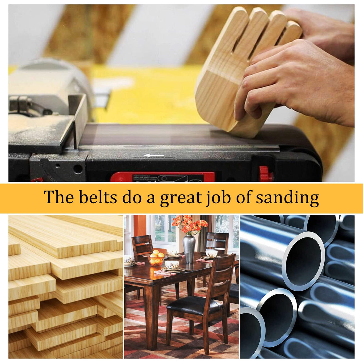 80 Grit 4x36 Inch Sanding Belts K2398