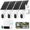 4MP Solar Wireless Security Cameras H1912