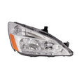 Chrome Housing Halogen Headlight Compatible With Honda Accord 2003-2007 M347577