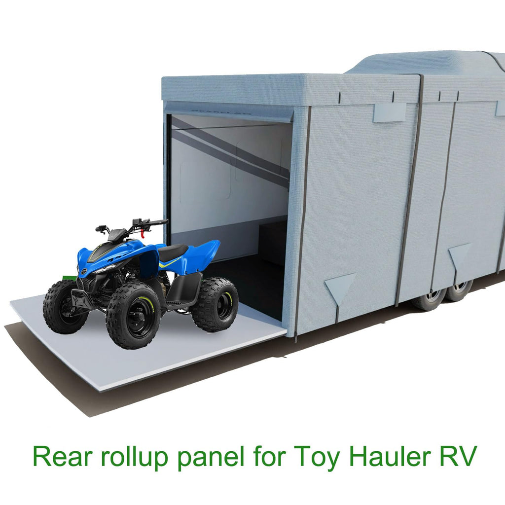 5th Wheel RV Trailer Cover 5 Layers with Windproof Side-Straps Heavy Duty 24' - 26' N5034