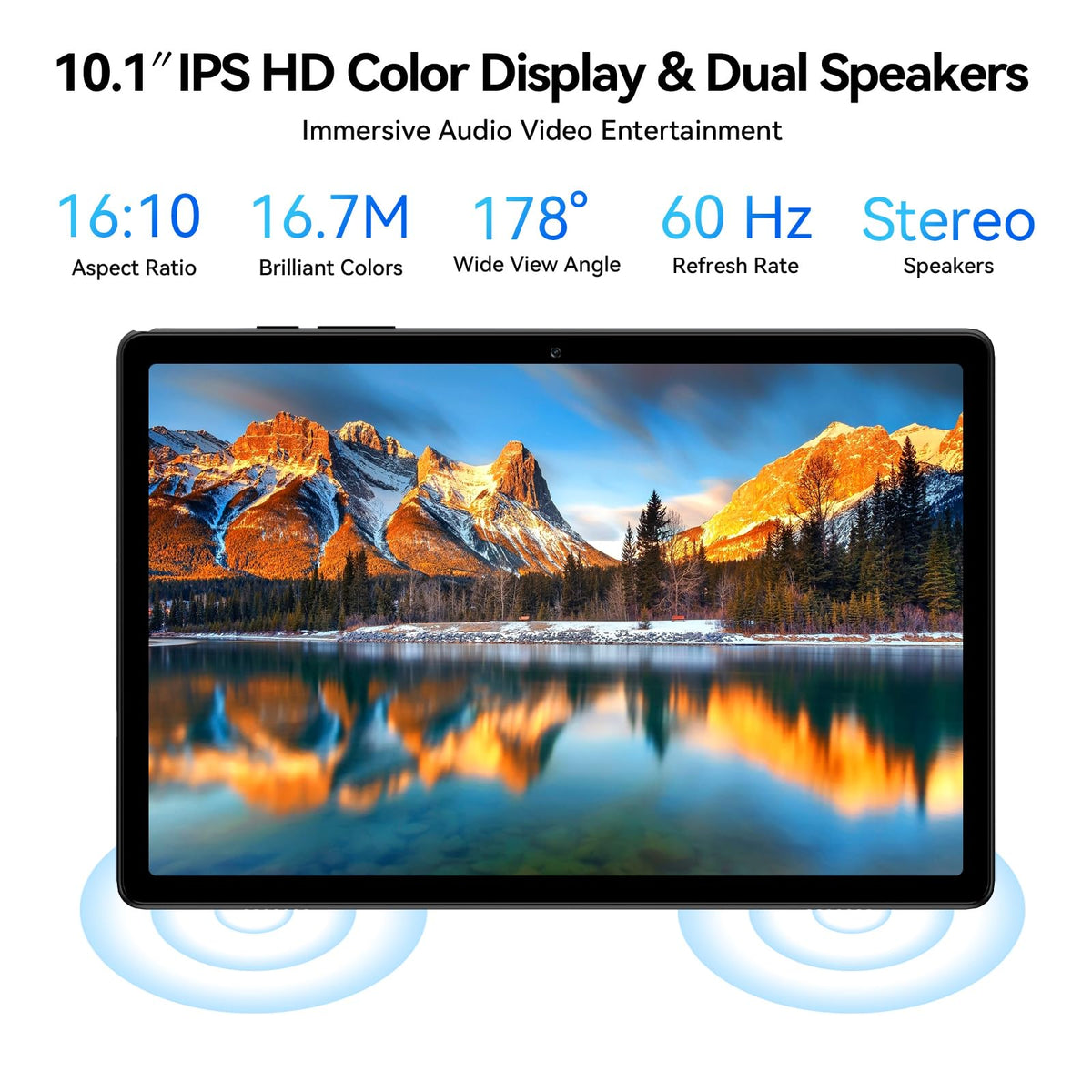 10 inch 2-in-1 Android 15 Tablet with Keyboard, Mouse, and Case, 4G LTE, 12GB RAM + 64GB ROM, Octa-Core, IPS Display, 5G Wi-Fi, GPS, Bluetooth F2035
