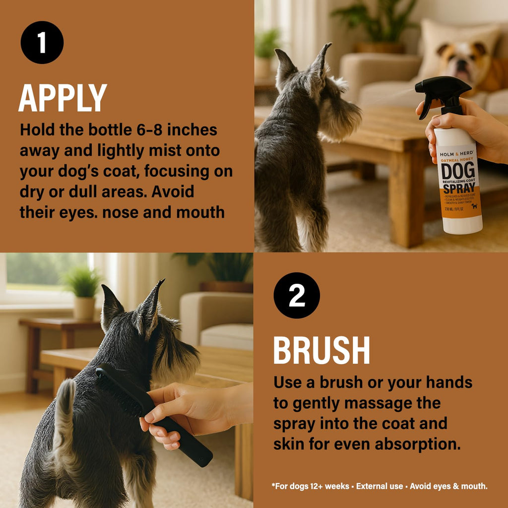 Oatmeal Honey Dog Deodorizing Spray Y537