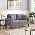 Light Gray 2 Seat Loveseat Sofa V169945